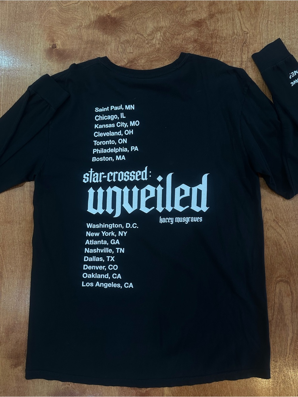 Kacey Musgraves Star Crossed Unveiled Tour Long Sleeve